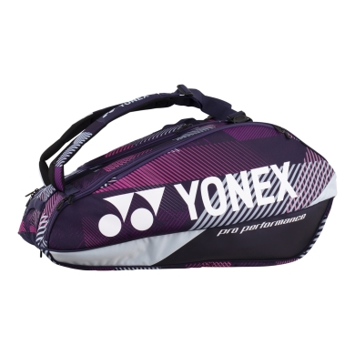 Yonex Racketbag Pro Racquet (Racket bag, 3 main compartments, Thermo compartment) 2024 violet 9-pack